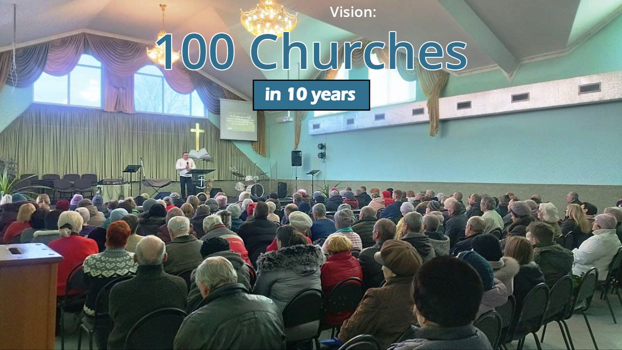 100 churches in Ukraine